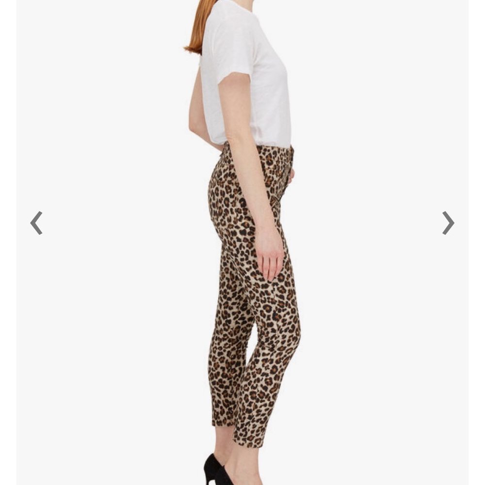 Veronica Beard Debbie Leopard Jeans